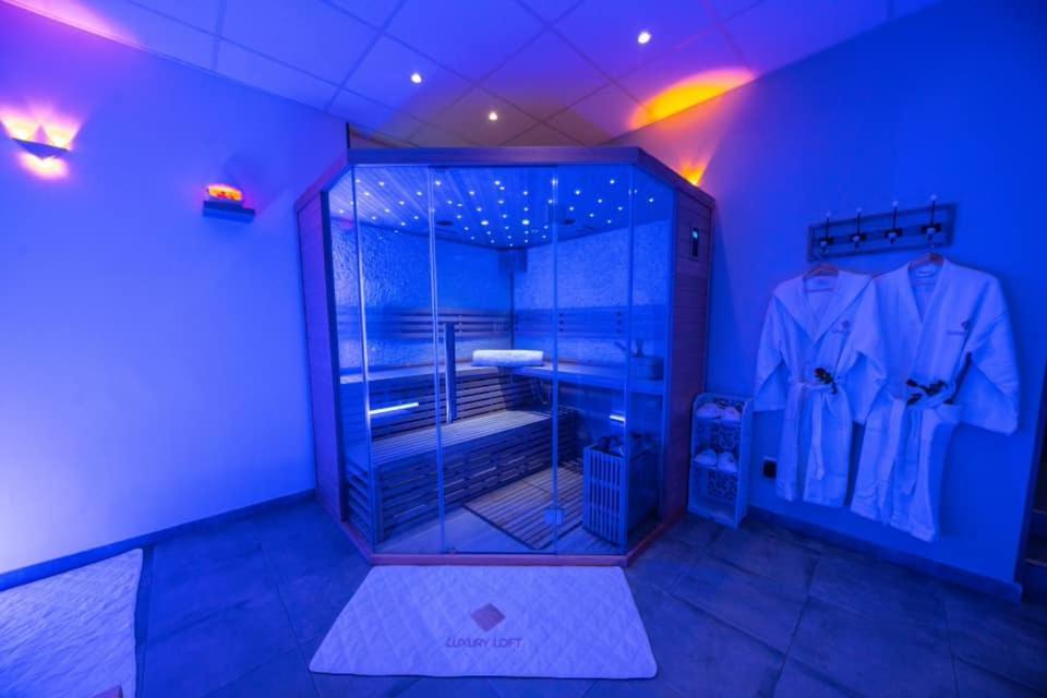 Loft Privatif Avec Jacuzzi Et Sauna 圣迪济耶 外观 照片